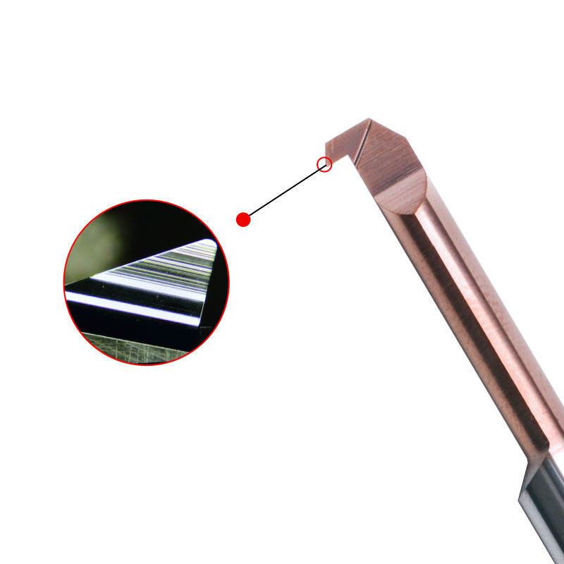 حفرة داخلية لجهاز الكمبيوتر الحاسوبي (CNC) قضبان حفرة صغيرة (Micro Boring Bars) سبيكة متكاملة ذات قطر صغير لآلات التدوير