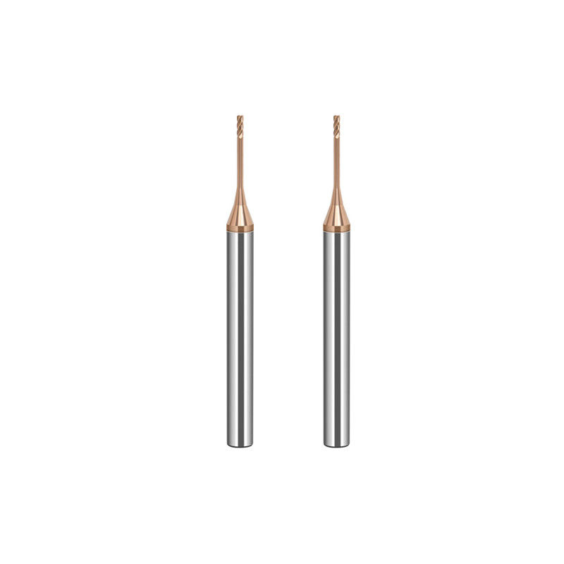 طاحونة نهاية التنغستن الميكرو قطر مع 0.2mm حافة القطع 2.5mm طول الناي