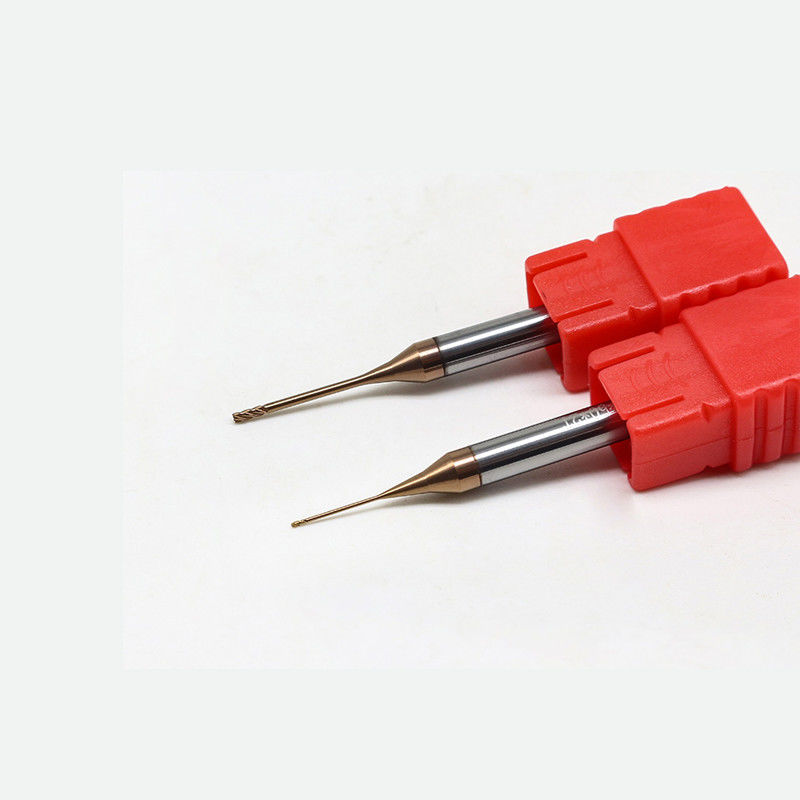 طاحونة نهاية التنغستن الميكرو قطر مع 0.2mm حافة القطع 2.5mm طول الناي